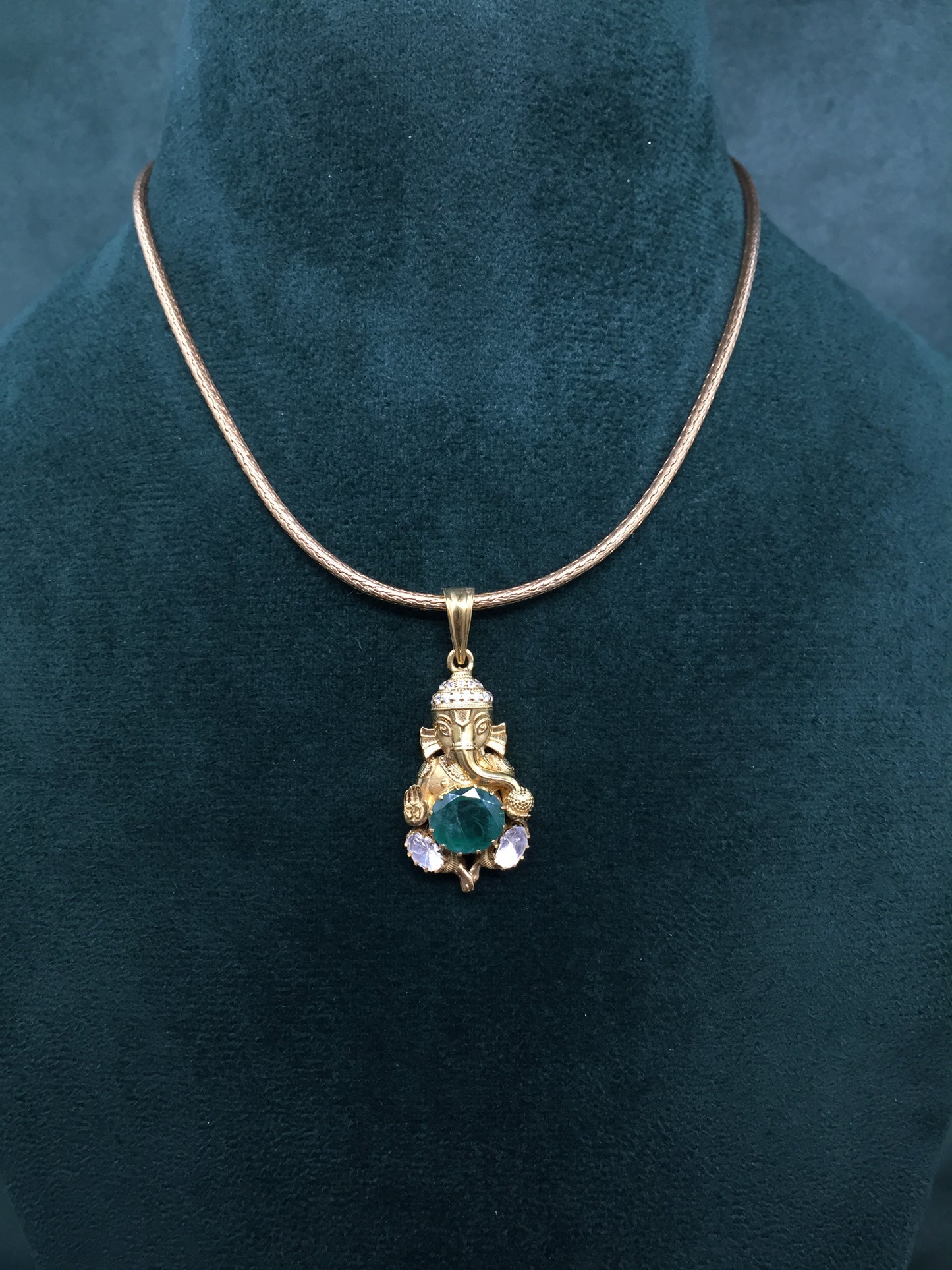925 Silver Lord Ganesha Pendant with Chain