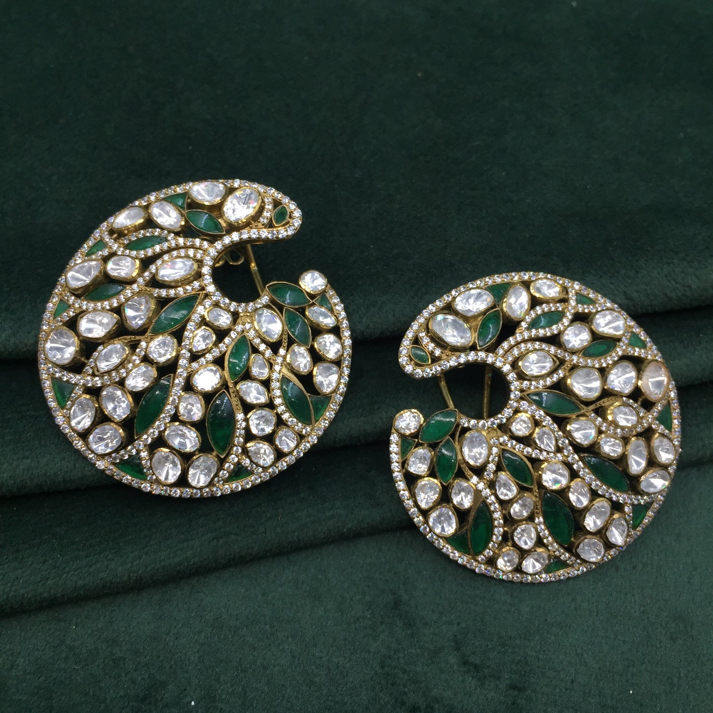 925 Silver Karnfool Earring Pair