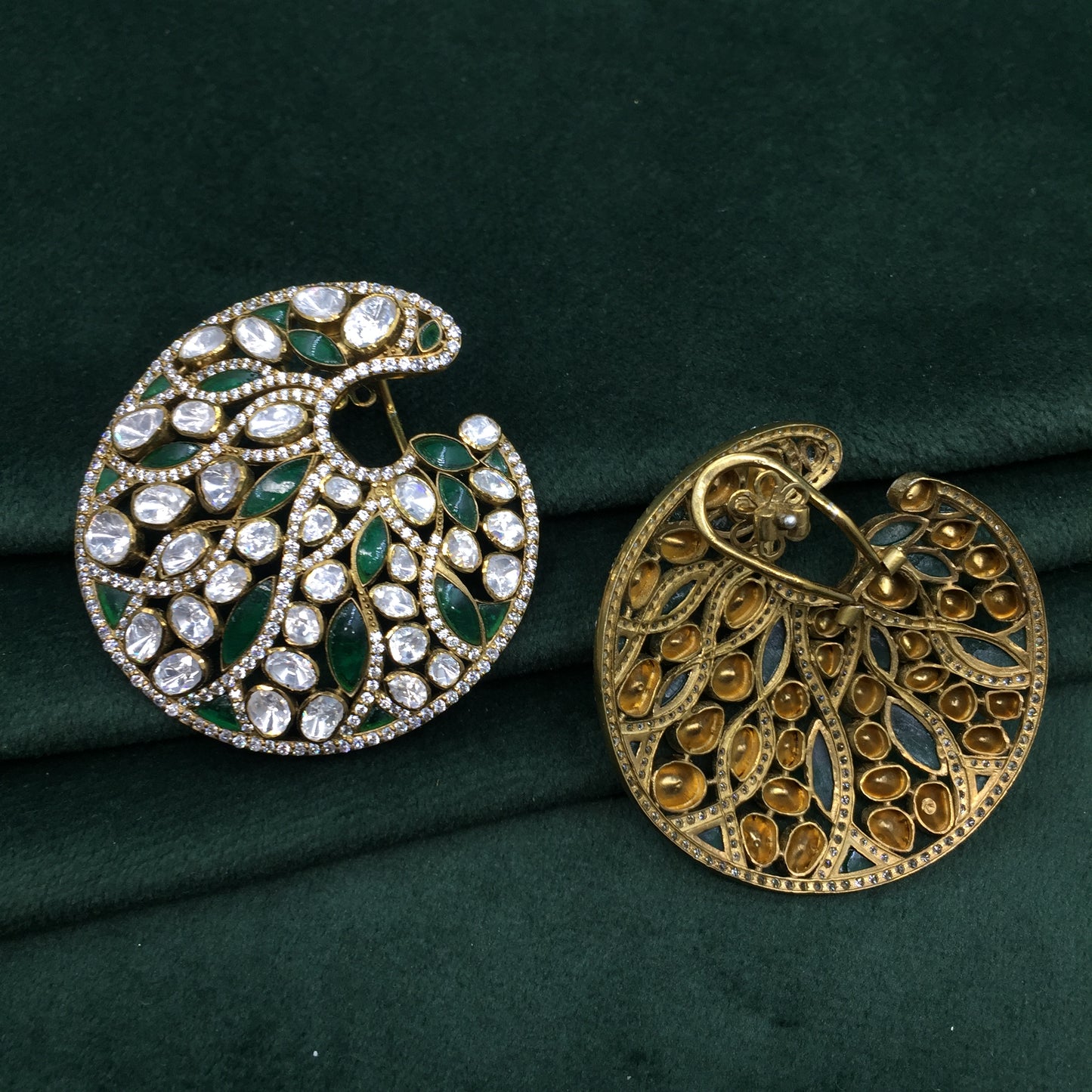 925 Silver Karnfool Earring Pair