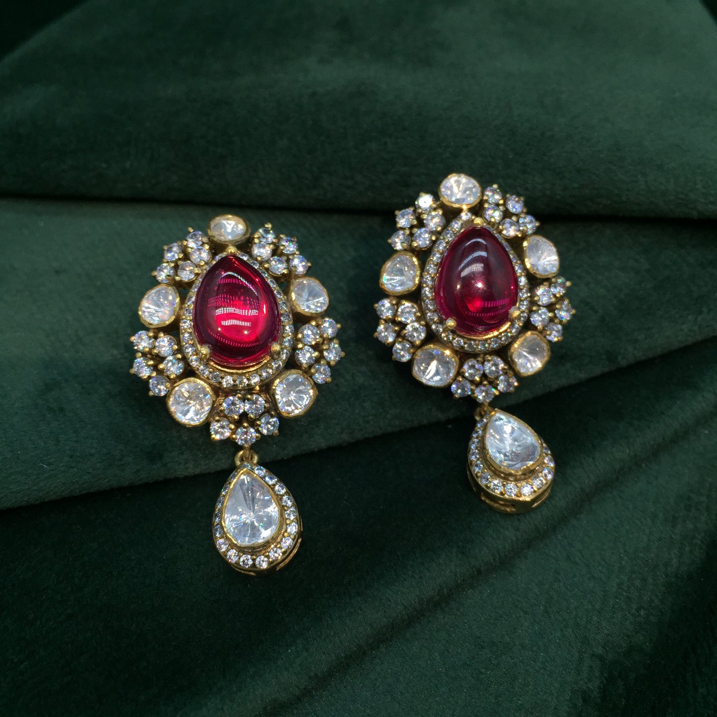925 Silver Tops Earring Pair
