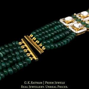 14k Gold and Diamond Polki Open Setting Choker / Bracelet