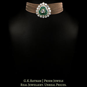 14k Gold and Diamond Polki Open Setting Ring / Bracelet / Choker