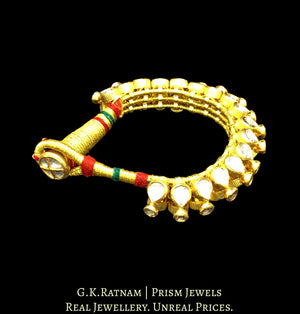 18k Gold and Diamond Polki Bracelet (Paunchi / Ponchi) - G. K. Ratnam