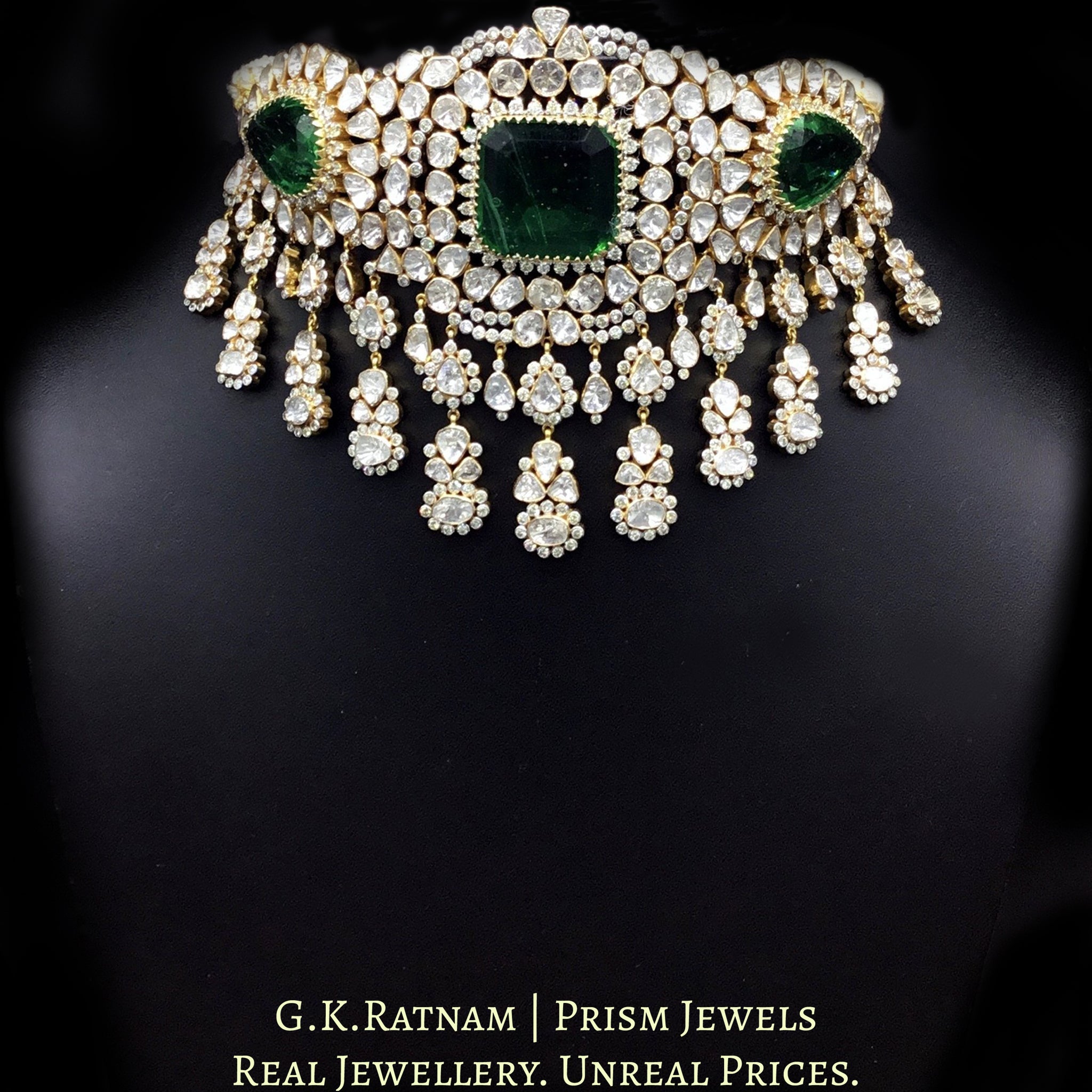 14K Rose Gold Diamond Cuff Open Choker Necklace | AVIE Fine Jewelry – AVIE  Collection