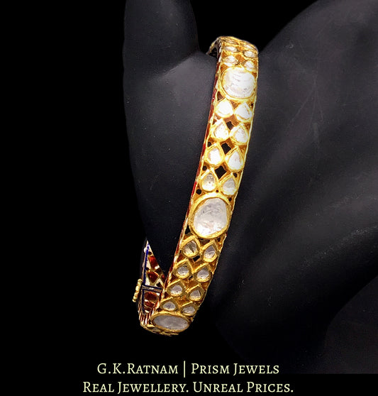 18k Gold and Diamond Polki Chudi Pair - G. K. Ratnam