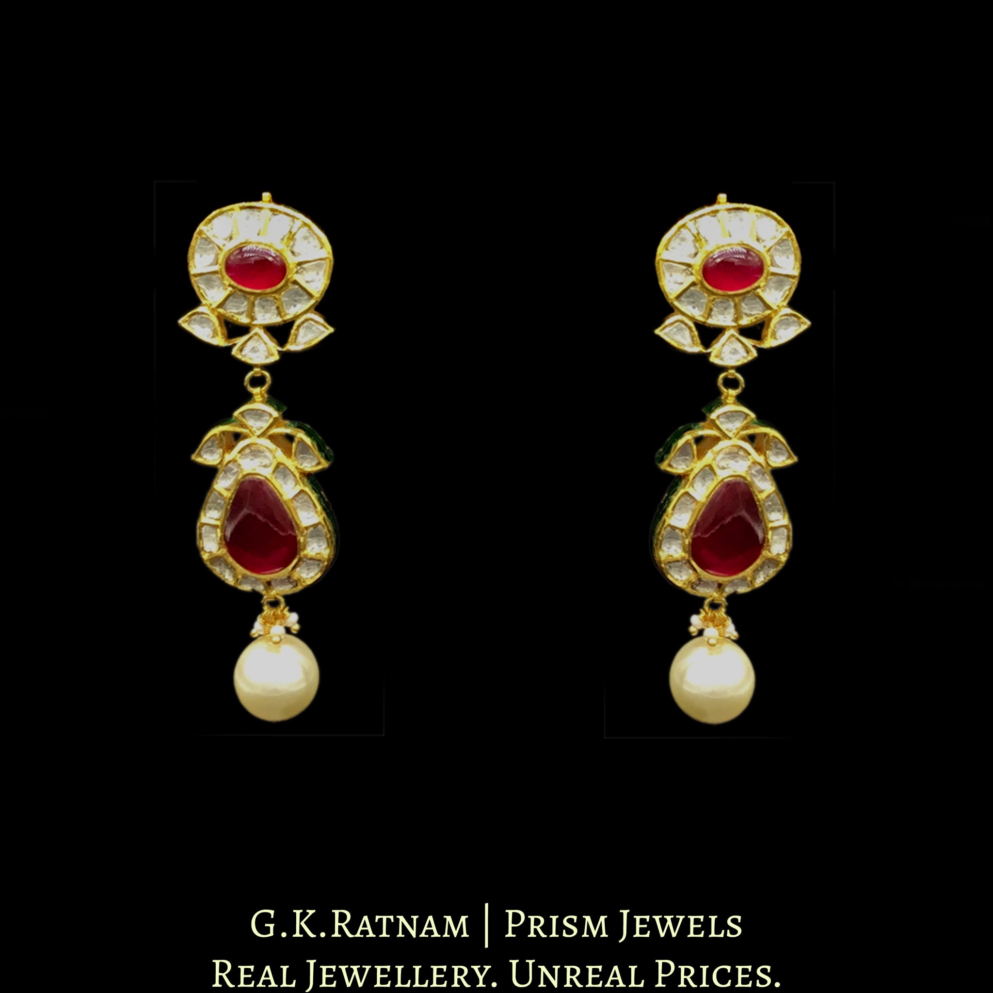 Buy Mia by Tanishq Solar Symphony 14k Gold Navratna Earrings Online At Best  Price @ Tata CLiQ