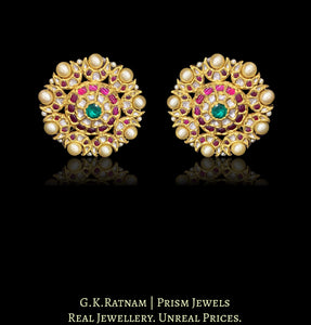 Indian Gold Studs | Women's Earrings | PureJewels