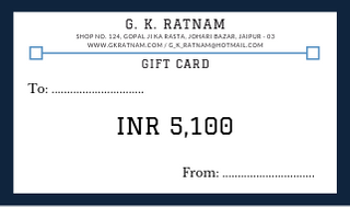 Gift Card - gold diamond polki kundan meena jadau jewellery